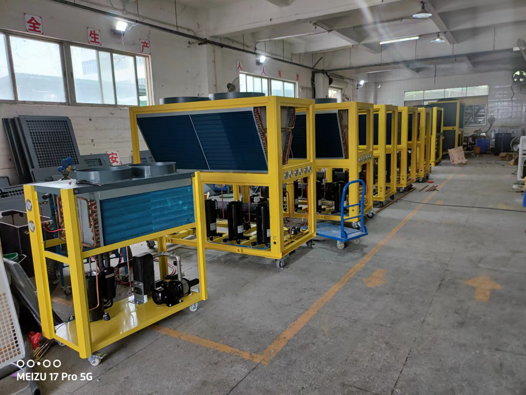 汉孚新工厂投产成功